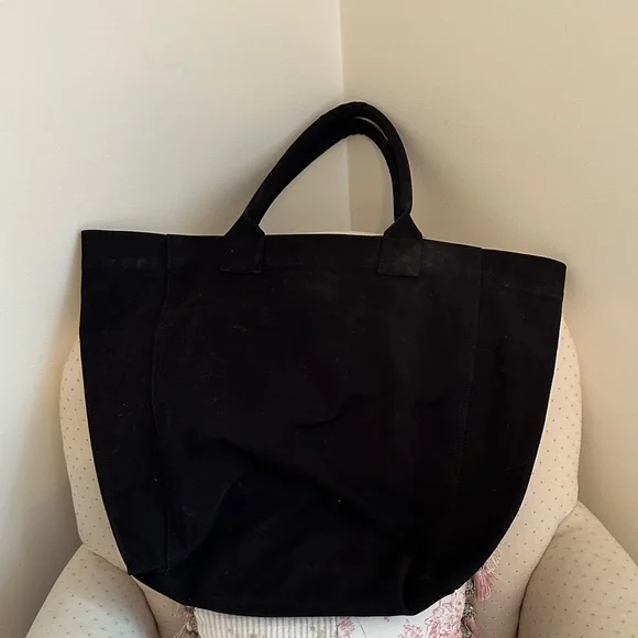 Black Tote Bag - Picture 3 of 8